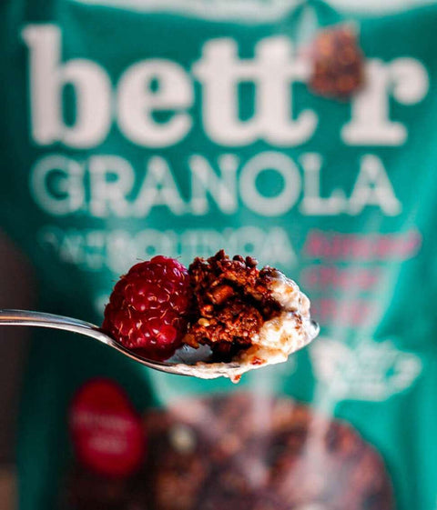 BIO granola z mandlji in čokolado