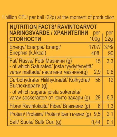 Bio Ashwagandha & Mango Ball z živimi kulturami