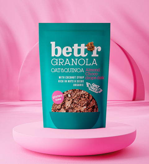 BIO granola z mandlji in čokolado