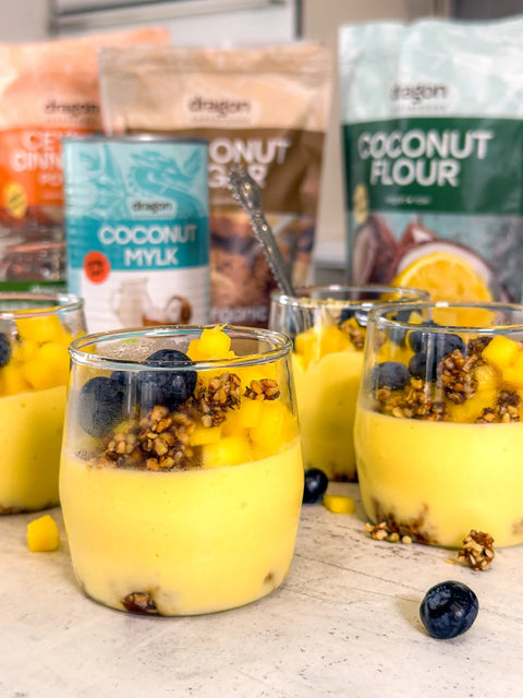 Fresh & Light Vegan Mango Cream – The ultimate summer dessert