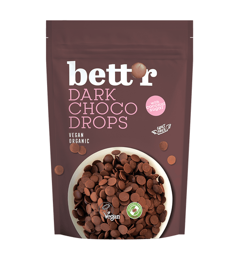 BIO CHOCO DROPS Dark, 66% perujski kakav