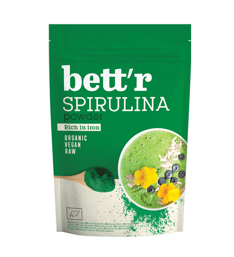 BIO zelena spirulina v prahu