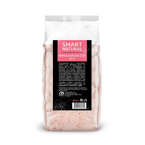 Himalayan salt, fine, 500g, Smart Natural