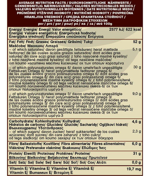 Bio konopljina semena, olupljena