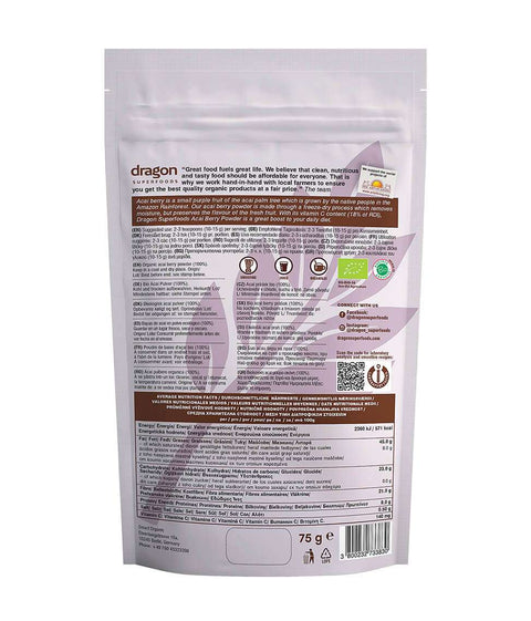 Organske acai jagode v prahu