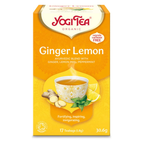 Ginger Lemon Tea  Yogi Tea