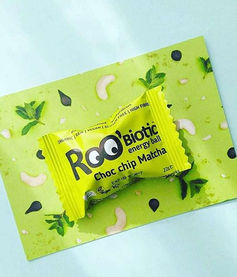 Bio Choc Chip & Matcha žoga z živimi kulturami