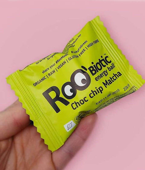 Bio Choc Chip & Matcha žoga z živimi kulturami