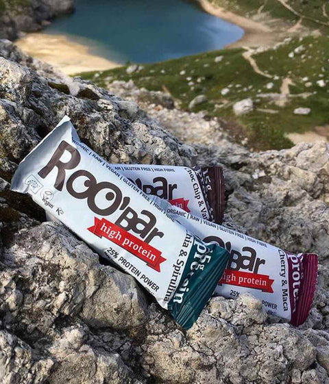 Ekološka beljakovinska ploščica s chio in spirulino