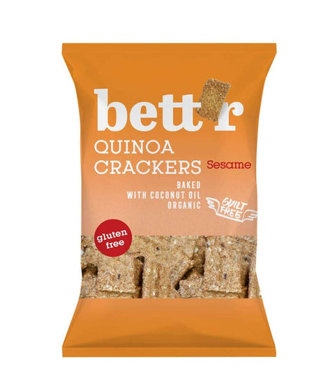 Bio kvinojini sezamovi krekerji
