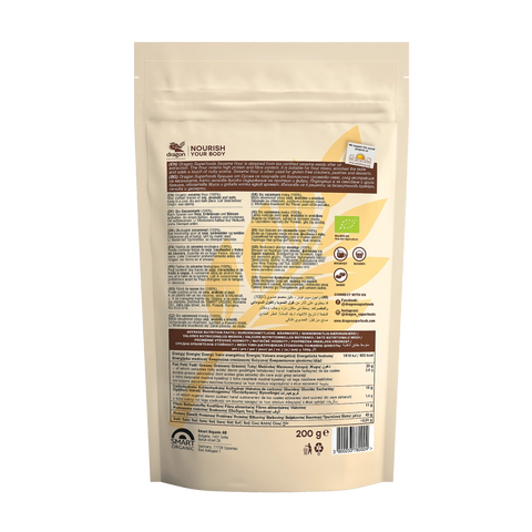 Organic Sesame Seed Flour, 200g, Dragon Superfoods