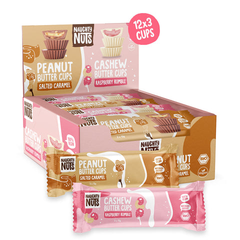 Organic Nutbutter Cups Mešana škatla