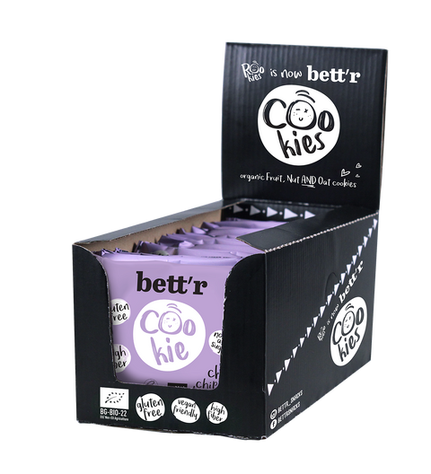 BIO Cookie Choc čips in lešnik