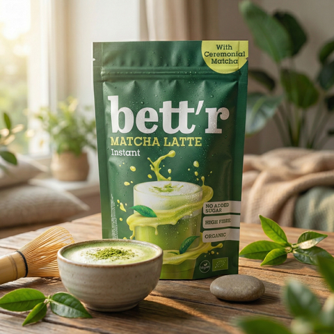 Organic Matcha Latte Mix, 200g, Bett'r