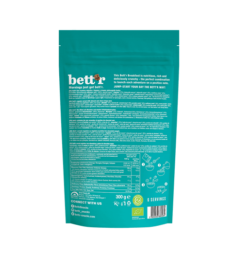 BIO granola z mandlji in čokolado