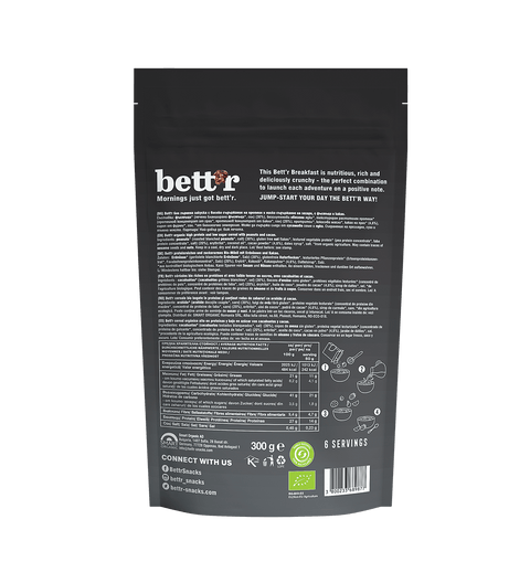 BIO proteinska granola, pistacija in kakav
