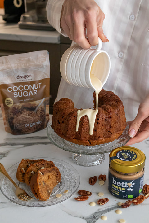 Organski beljakovinski namaz z indijskimi oreščki in vanilijo, brez dodanega sladkorja