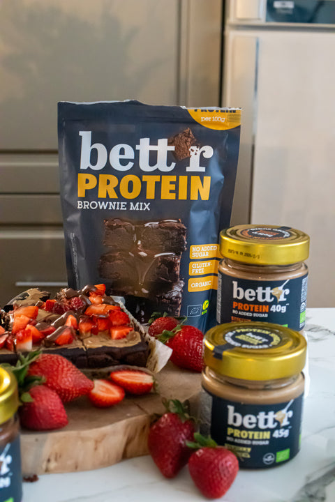 Bio proteinski namaz s slanimi arašidi brez dodanega sladkorja