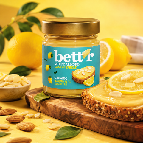 Organic White Almond Lemon Spread