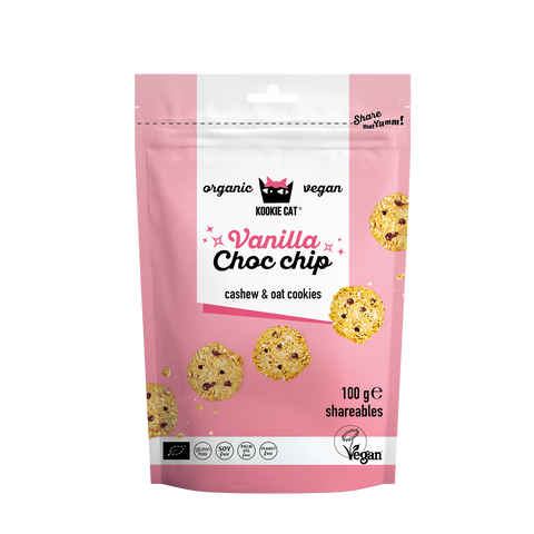 Organic Shareables Vanilla Choc Chip Mini piškotki